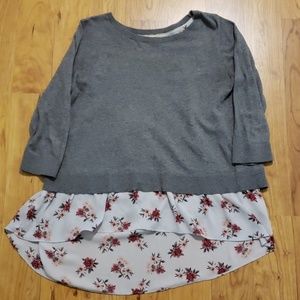 Loft floral sweater